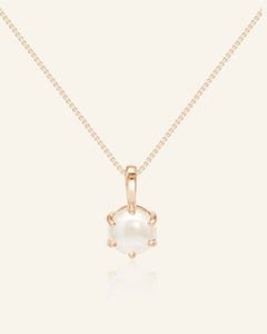 Classic Pearl Necklace - Love Estella