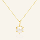 Classic Pearl Necklace - Love Estella