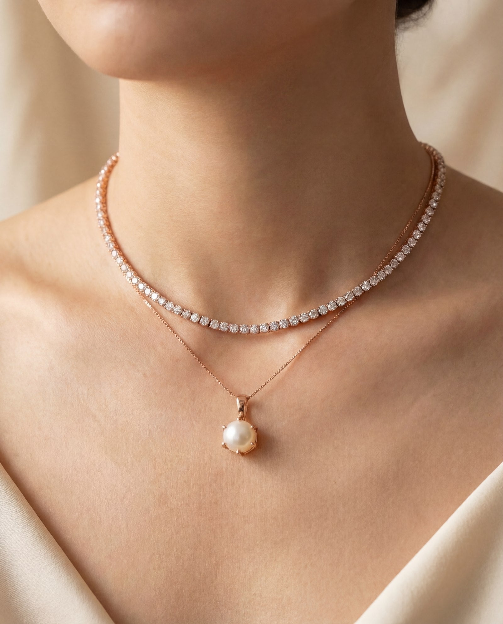 Classic Pearl Necklace - Love Estella