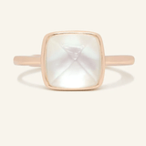 Clear Quartz Sugarloaf Ring - Love Estella