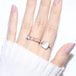 Clear Quartz Sugarloaf Ring - Love Estella