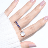 Clear Quartz Sugarloaf Ring - Love Estella
