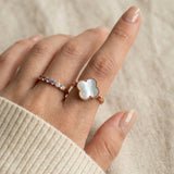 Clover Flip Ring