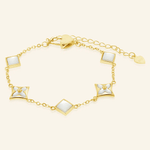 Clover Monogram Bracelet by Elate - Love Estella