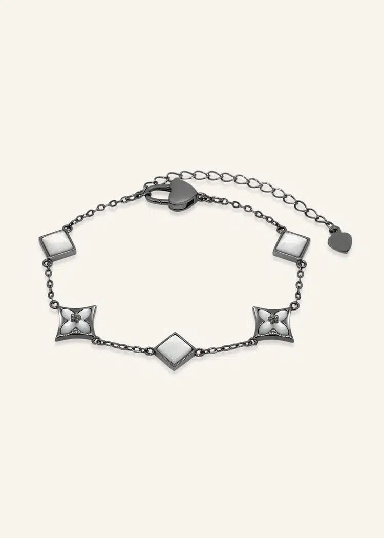 Clover Monogram Bracelet by Elate - Love Estella