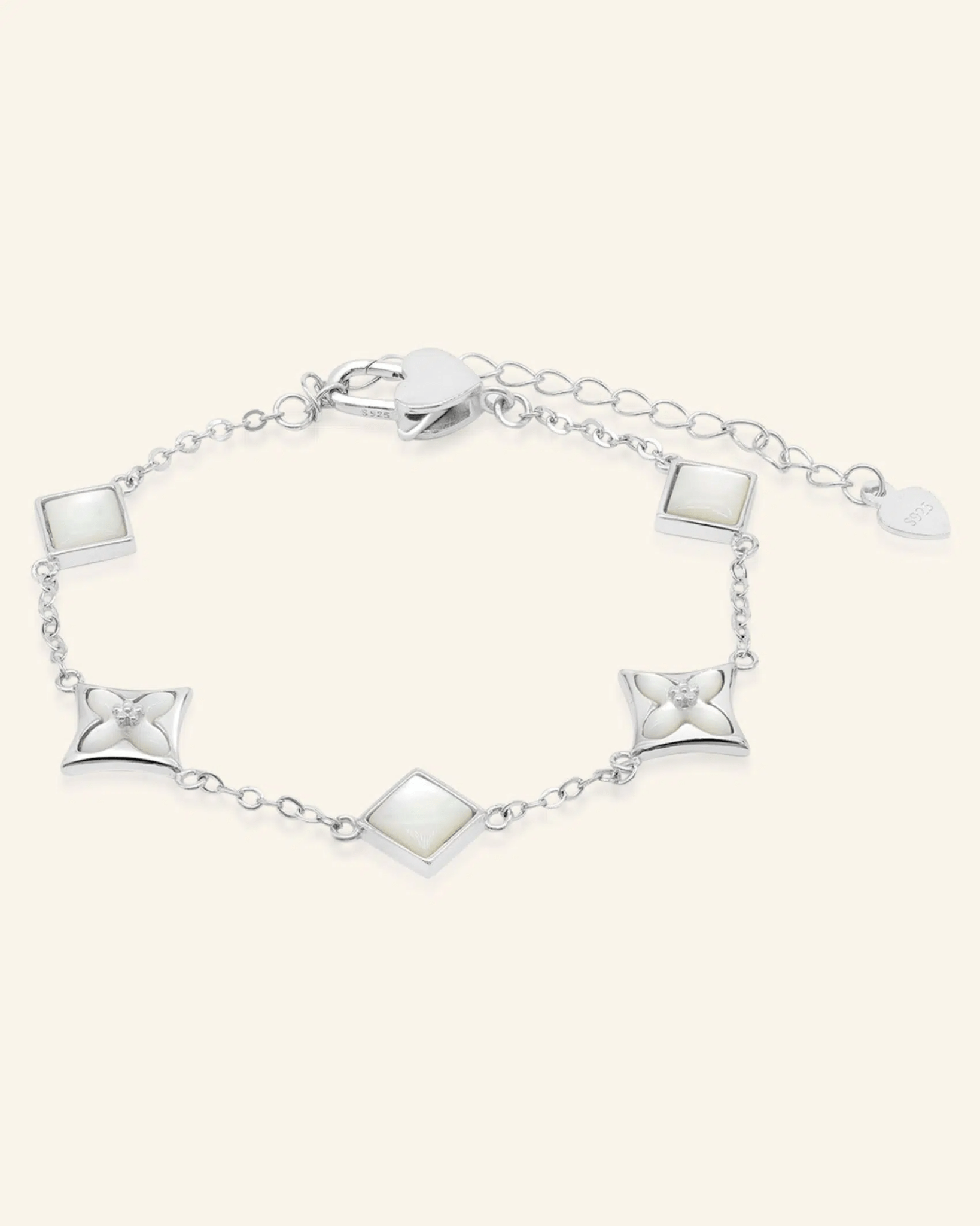 Clover Monogram Bracelet by Elate - Love Estella