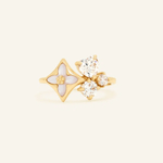 Clover Monogram Cluster Ring by Elate - Love Estella