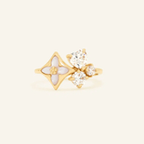 Clover Monogram Cluster Ring by Elate - Love Estella