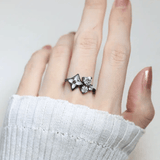 Clover Monogram Cluster Ring by Elate - Love Estella
