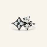 Clover Monogram Cluster Ring by Elate - Love Estella
