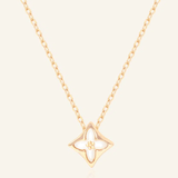Clover Monogram Necklace by Elate - Love Estella