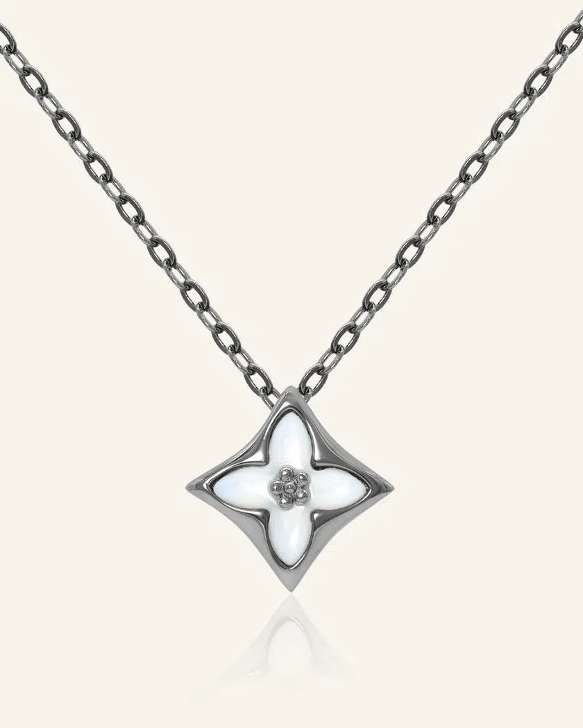 Clover Monogram Necklace by Elate - Love Estella