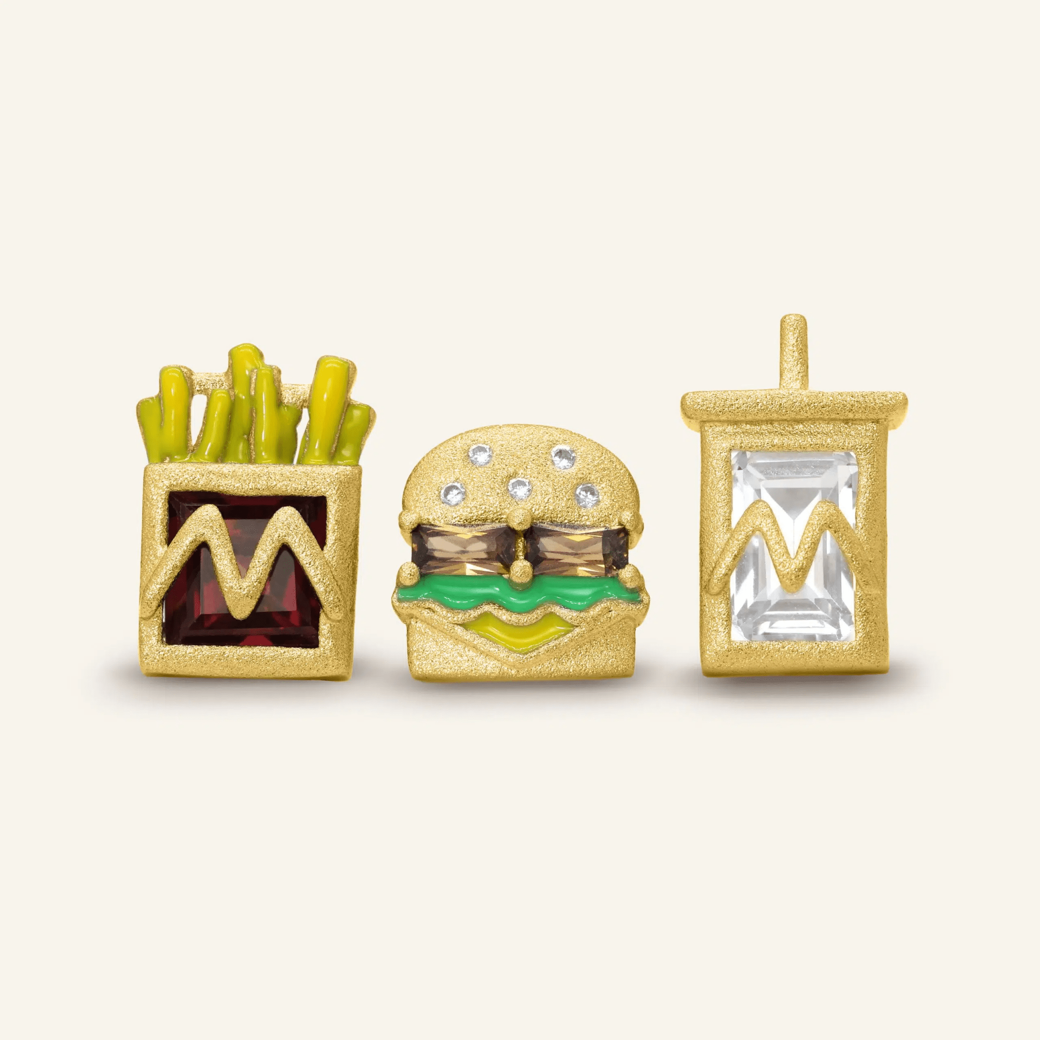 Combo Meal Studs - Love Estella