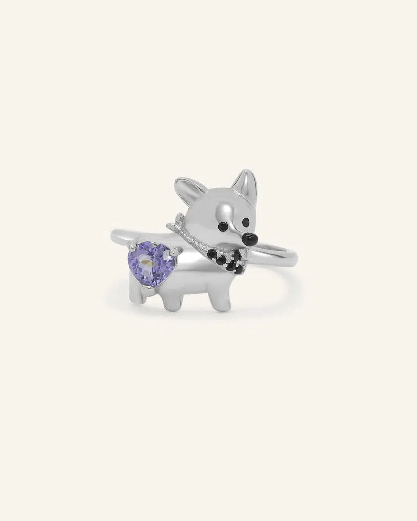 Corgi Ring (Tanzanite) - Love Estella