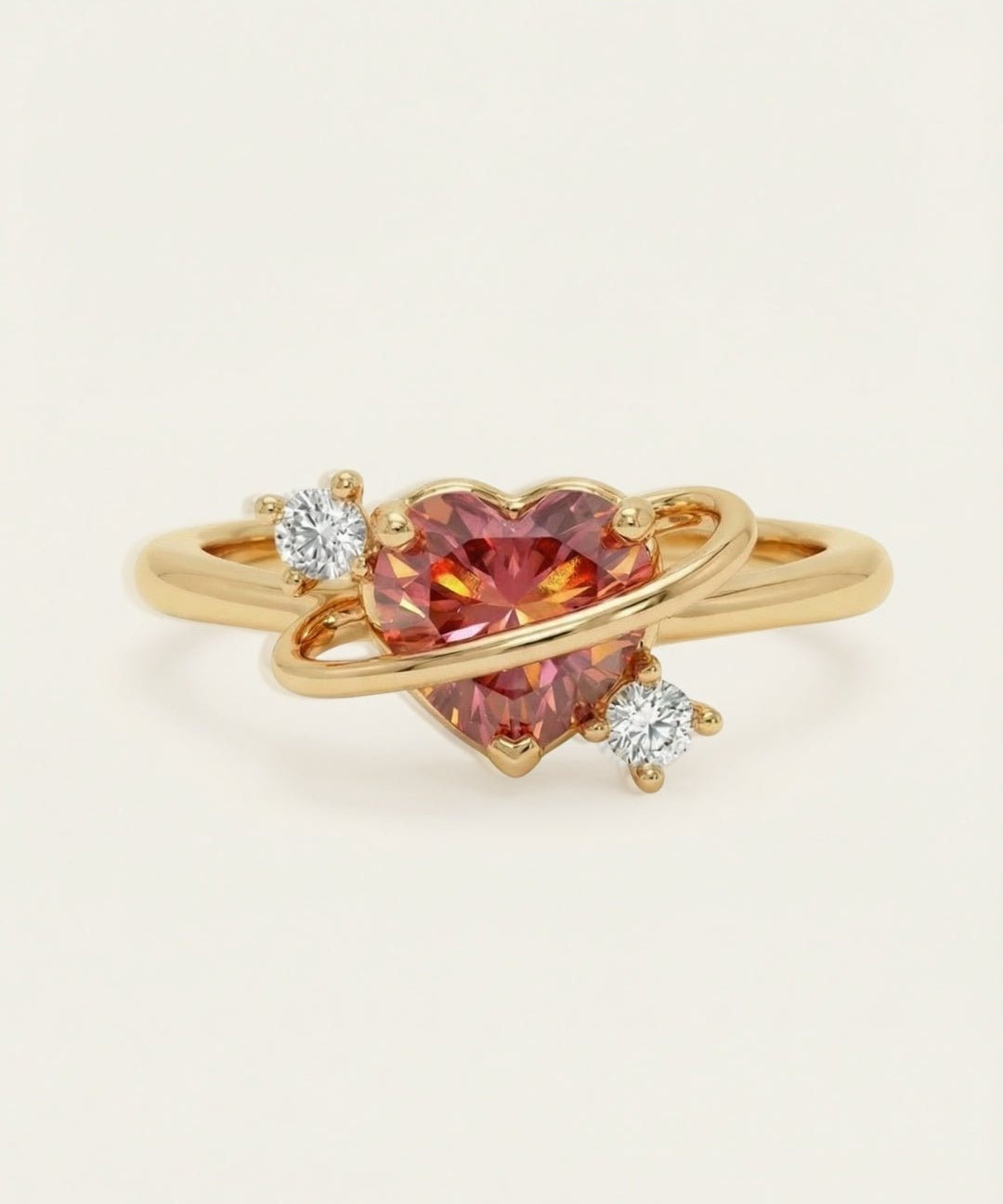 Cosmic Crush Ring (1 Carat), Sunset Rose