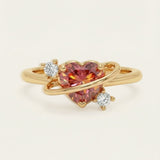 Cosmic Crush Ring (1 Carat), Sunset Rose