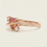 Cosmic Crush Ring (1 Carat), Sunset Rose