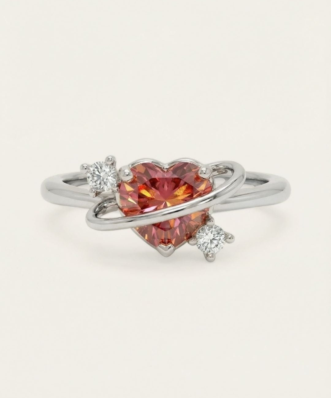Cosmic Crush Ring (1 Carat), Sunset Rose