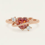 Cosmic Crush Ring (1 Carat), Sunset Rose