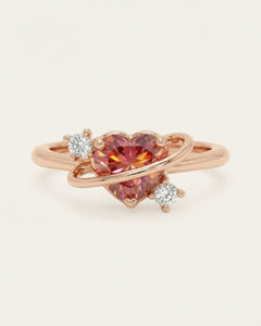 Cosmic Crush Ring (1 Carat, Sunset Rose)