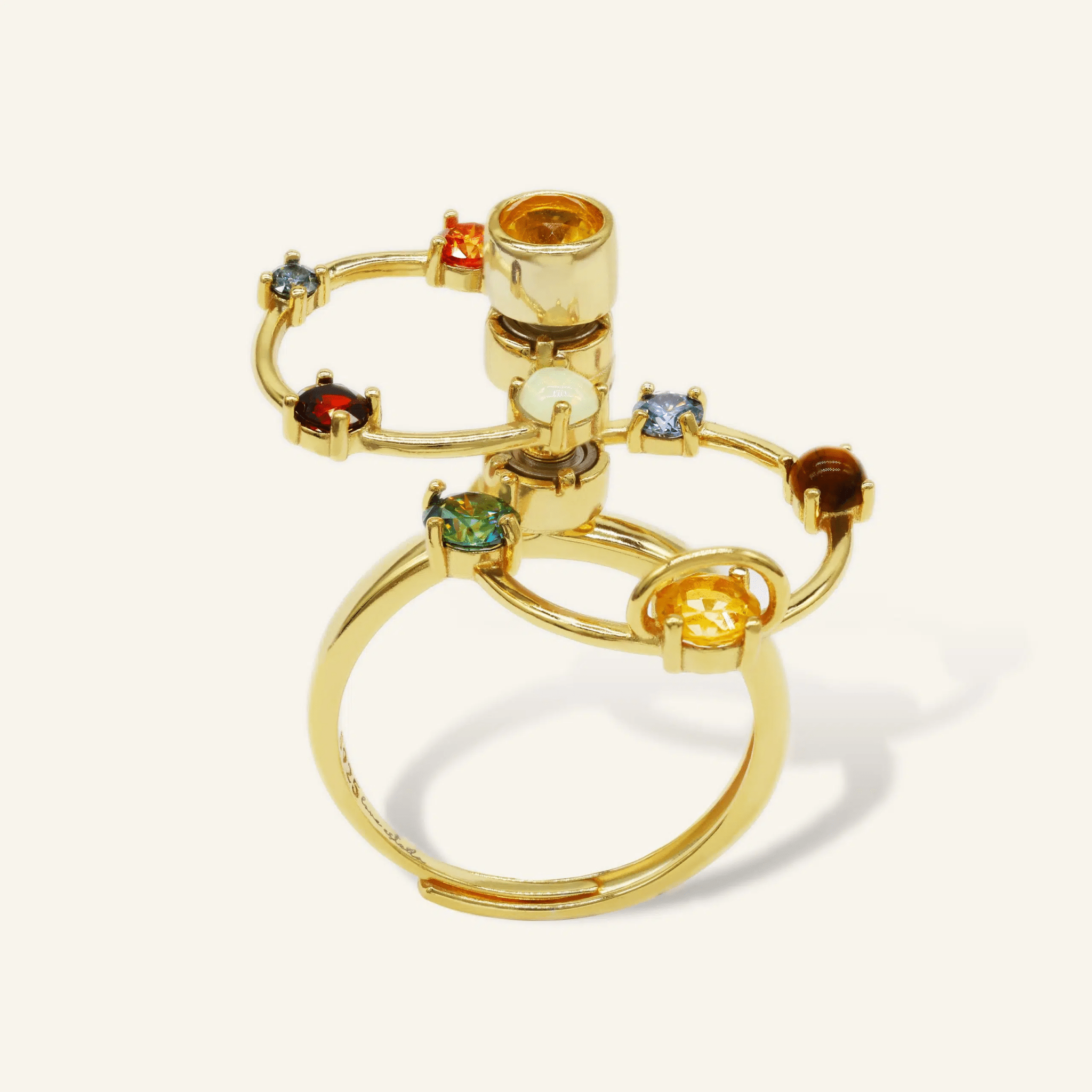 Cosmic Orbital Spinning Ring - Love Estella