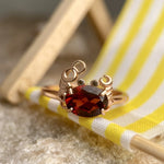 Crabby Hour Ring (Garnet) - Love Estella