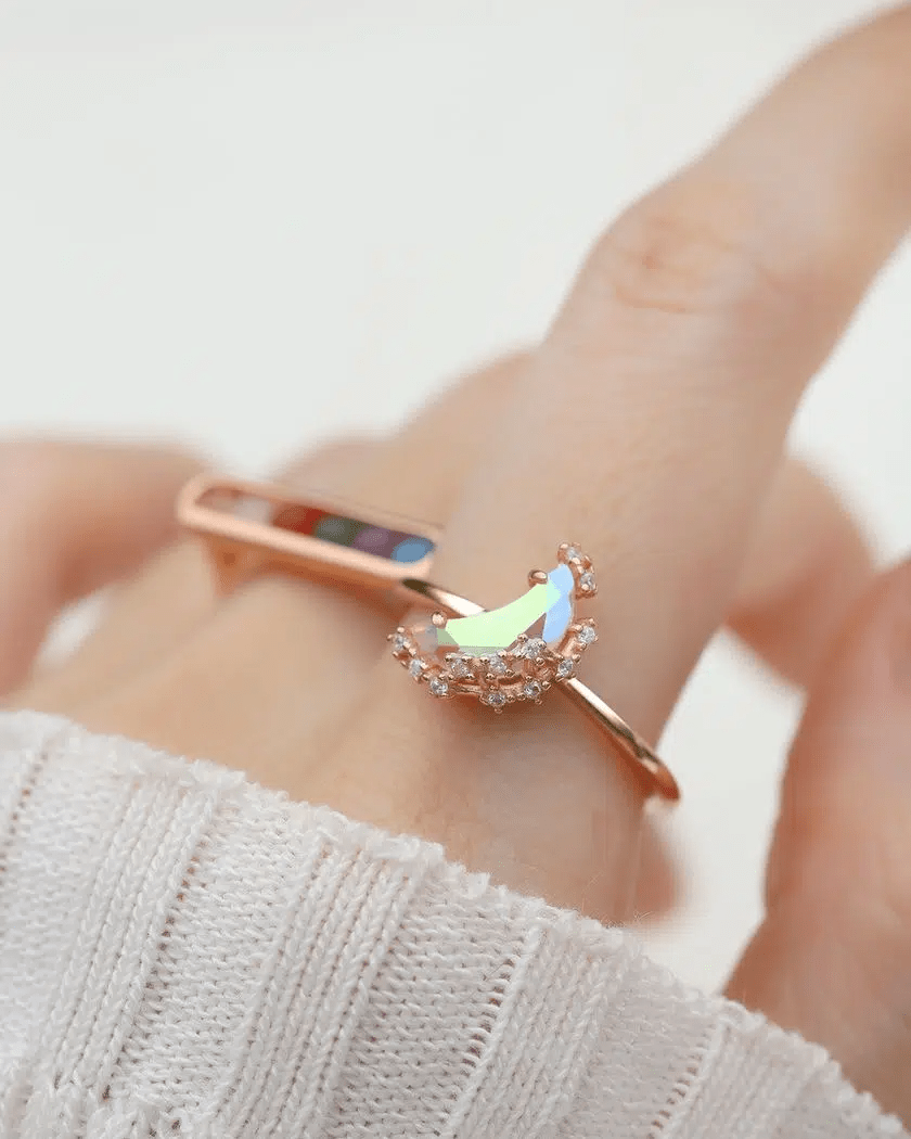 Crescent Ring - Love Estella