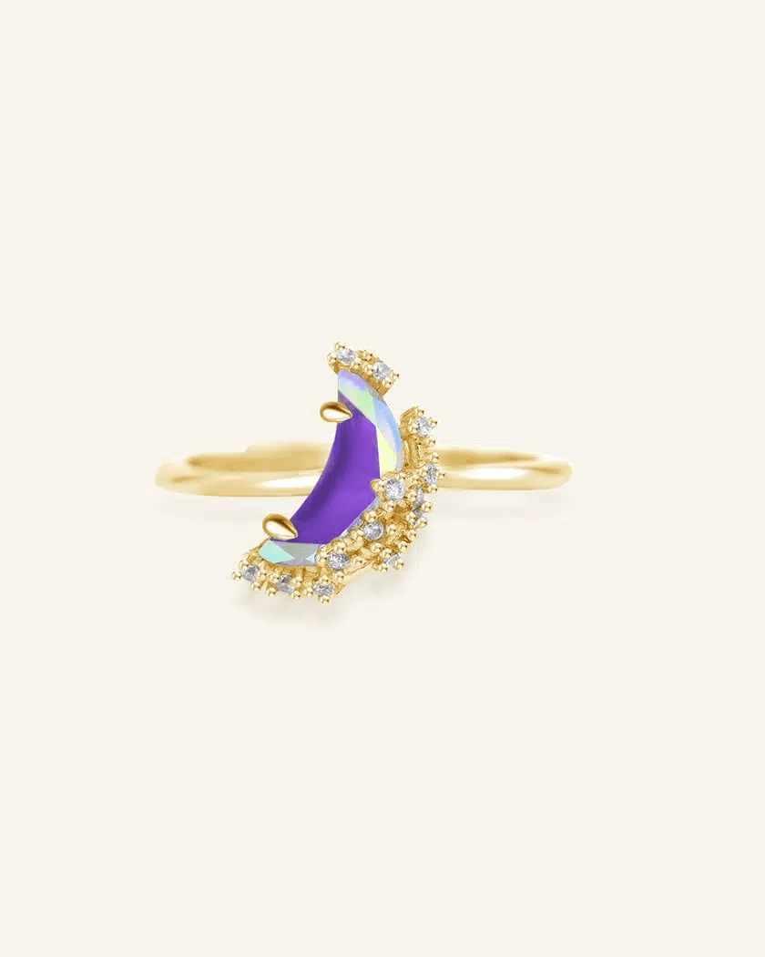 Crescent Ring - Love Estella
