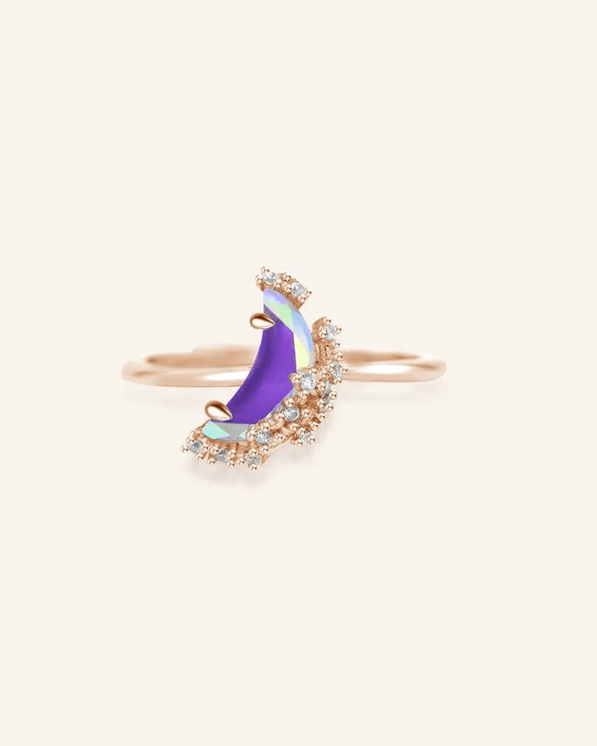 Crescent Ring - Love Estella