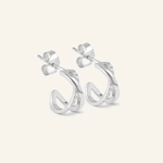 Criss - Cross Studs - Love Estella