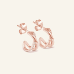 Criss - Cross Studs - Love Estella