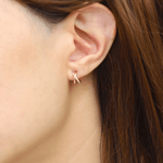 Criss - Cross Studs - Love Estella
