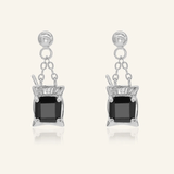 Dabao Kopi Studs (Black Spinel) - Love Estella