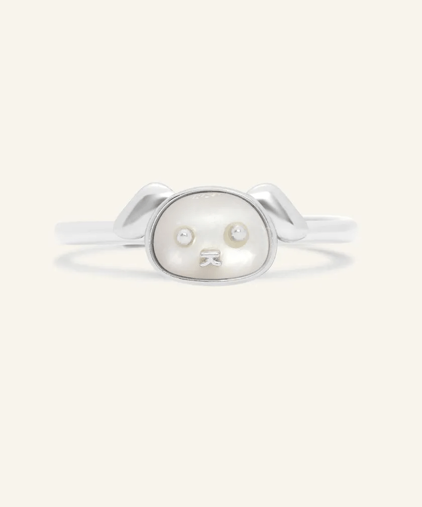 Dog Zodiac MOP Ring - Love Estella