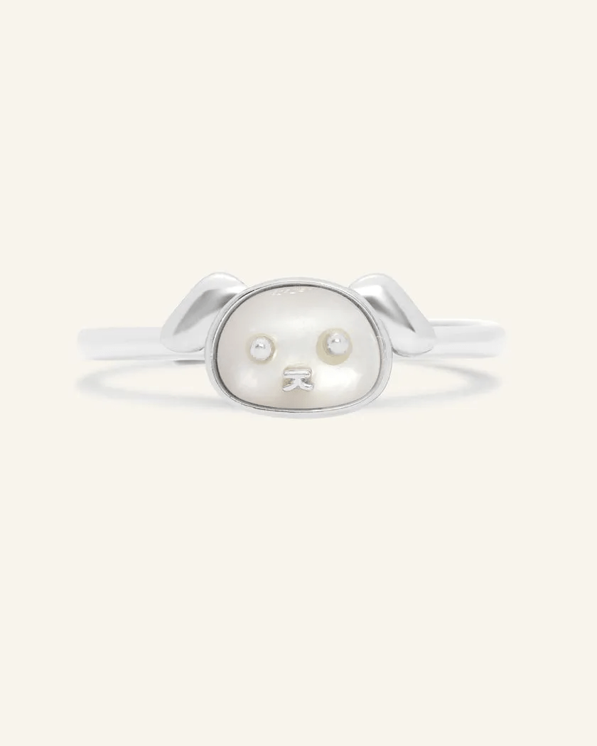 Dog Zodiac MOP Ring - Love Estella