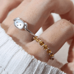 Dog Zodiac MOP Ring - Love Estella