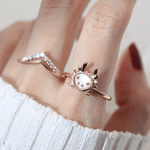 Dragon Zodiac MOP Ring - Love Estella