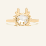 Dragon Zodiac MOP Ring - Love Estella