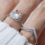 Dragon Zodiac MOP Ring - Love Estella