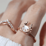 Dragon Zodiac MOP Ring - Love Estella