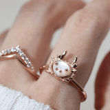 Dragon Zodiac MOP Ring - Love Estella