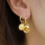 Durian Citrine Huggies - Love Estella