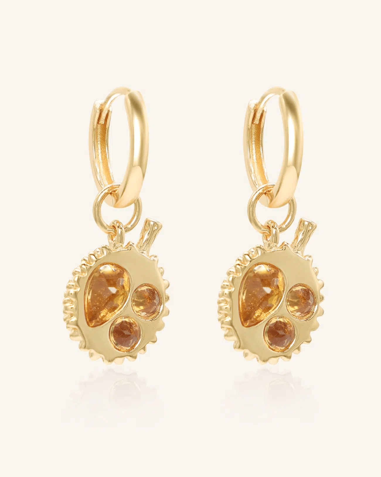 Durian Citrine Huggies - Love Estella