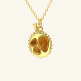 Durian Citrine Necklace - Love Estella