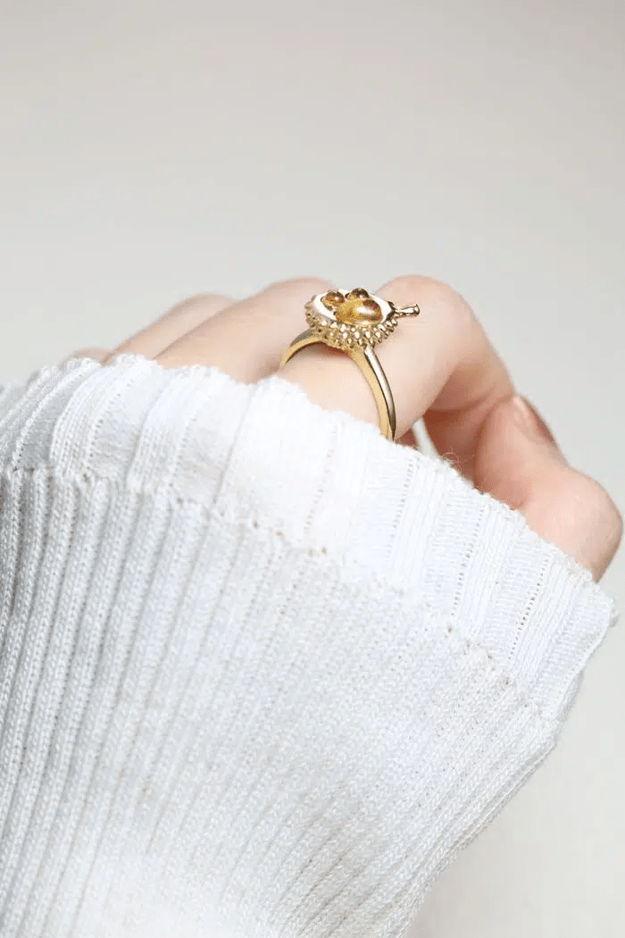 Durian Citrine Ring - Love Estella