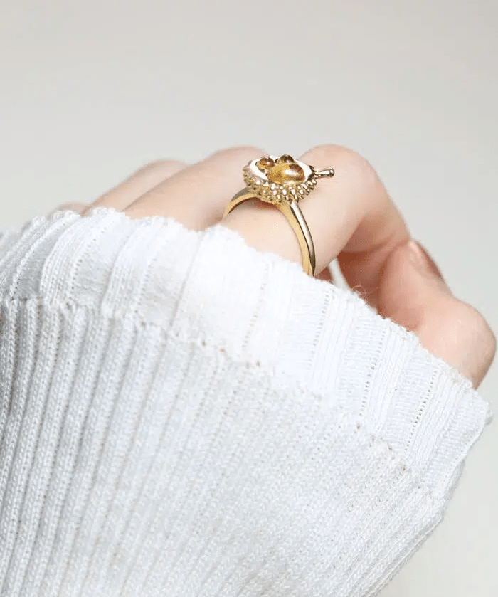 Durian Citrine Ring - Love Estella