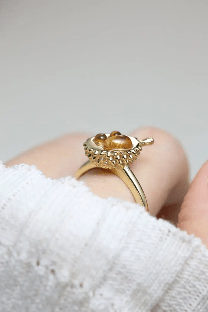 Durian Citrine Ring - Love Estella