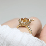 Durian Citrine Ring - Love Estella