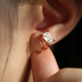 Emerald - Cut Twirl Earrings - Love Estella