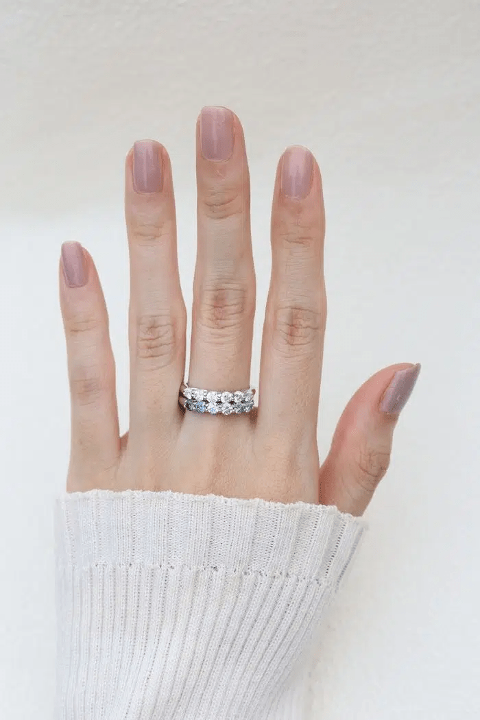 Entwine Eternity Band (Irises) by Elate - Love Estella